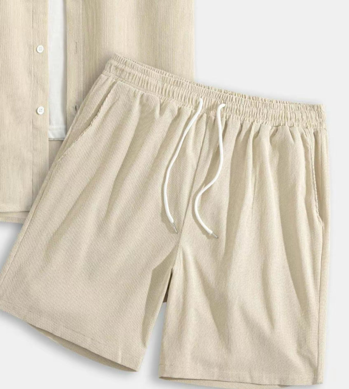 Vivè Crème button-down Set