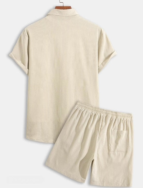 Vivè Crème button-down Set